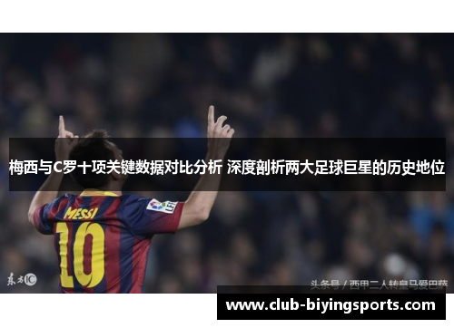 梅西与C罗十项关键数据对比分析 深度剖析两大足球巨星的历史地位